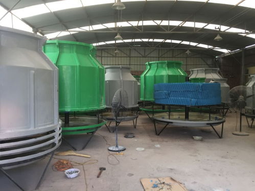 【生產小型50噸玻璃鋼冷卻塔/逆流式冷卻塔工業制冷設備】-